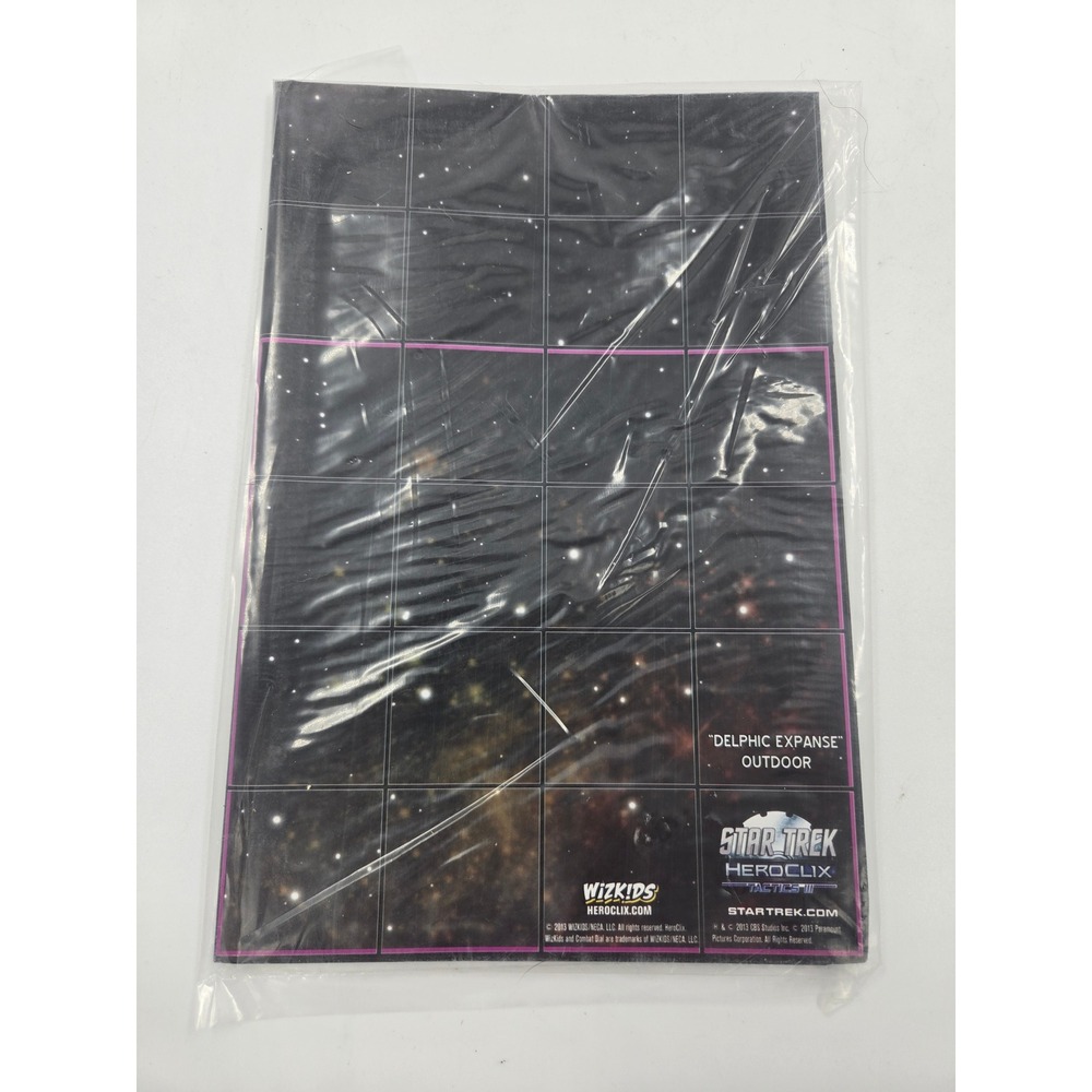Star Trek HeroClix Tactics III Delphic Expanse Outdoor Double Sided Map WizKids